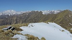 Panorama dalla vetta verso le Alpi......